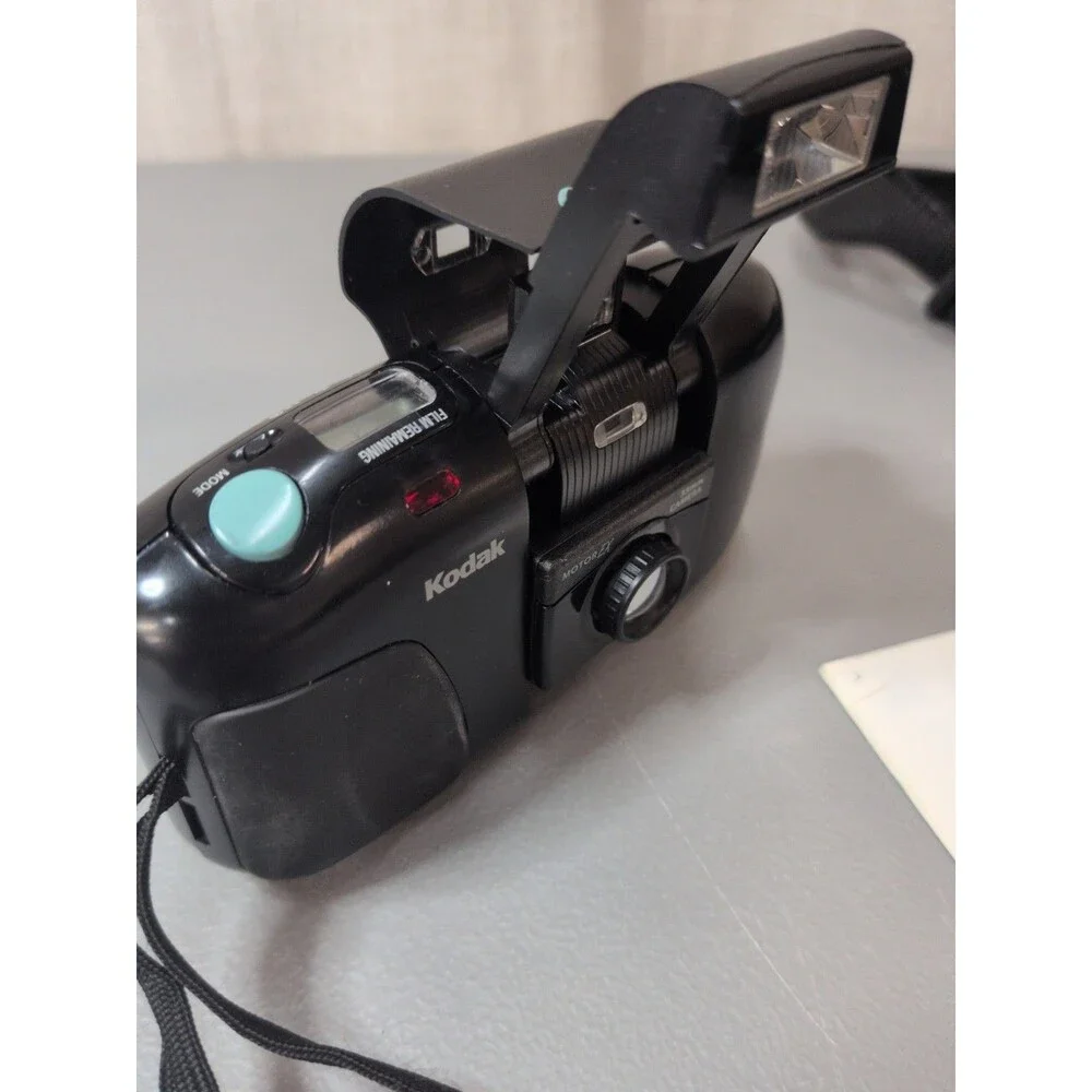 Kodak Cameo Motor EX 35mm Film Camera Point & Shoot Tested With Manual And Bag